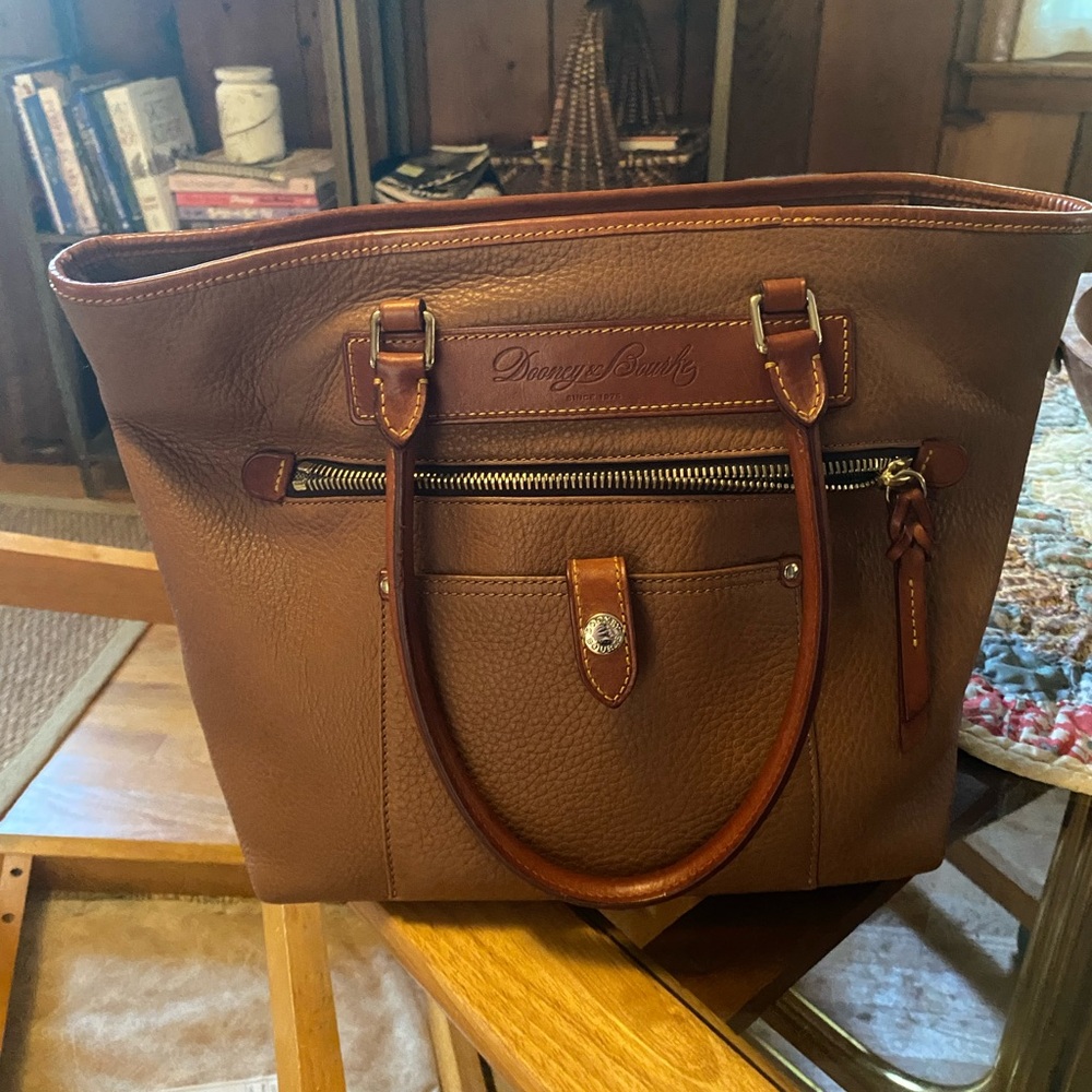 Dooney & Bourke Tan Leather Handbag